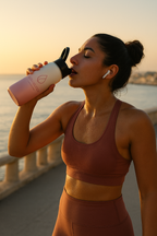 🌅 AquaBuddy – Pink Sunset 530 ml
