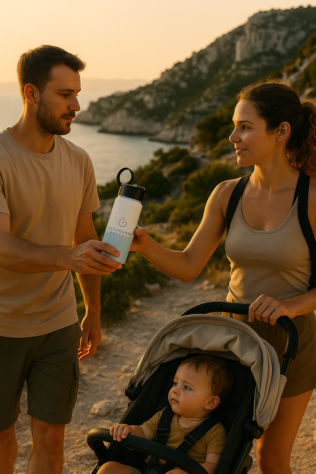 🌊 AquaBuddy – Ocean Mist 530 ml