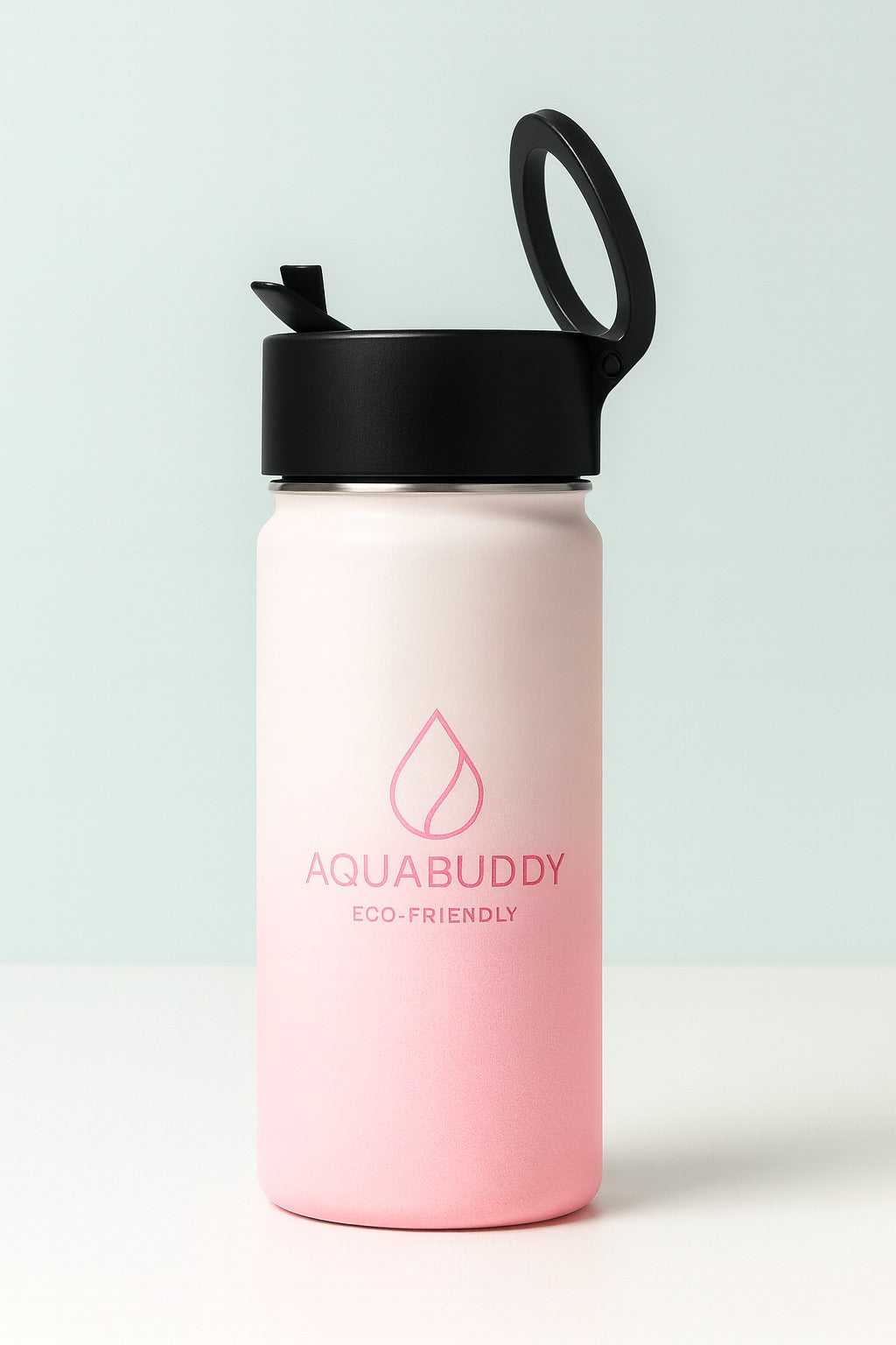 🌅 AquaBuddy – Pink Sunset 530 ml
